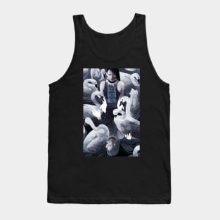 The Woman and the Swans Tank Top